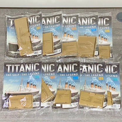 Hachette Titanic Complete Kit | Complete Collection Issues 1–145 & 6 Binders