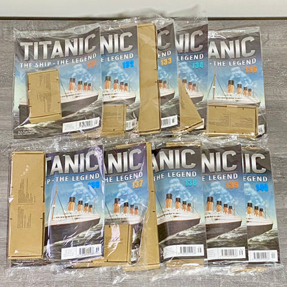 Hachette Titanic Complete Kit | Complete Collection Issues 1–145 & 6 Binders