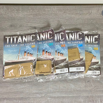 Hachette Titanic Complete Kit | Complete Collection Issues 1–145 & 6 Binders