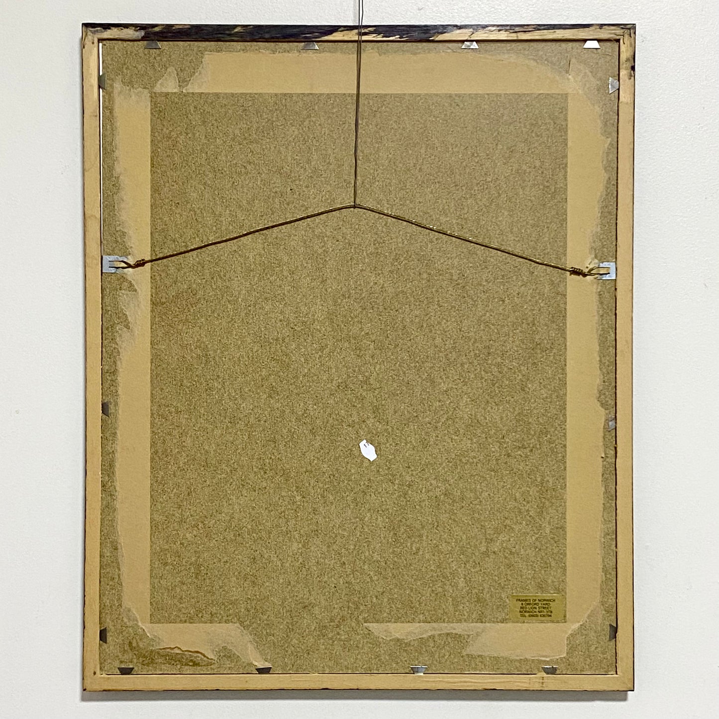 Vintage The Orca Killer Whale Watercolour Art Print Signed Sue Coleman Framed