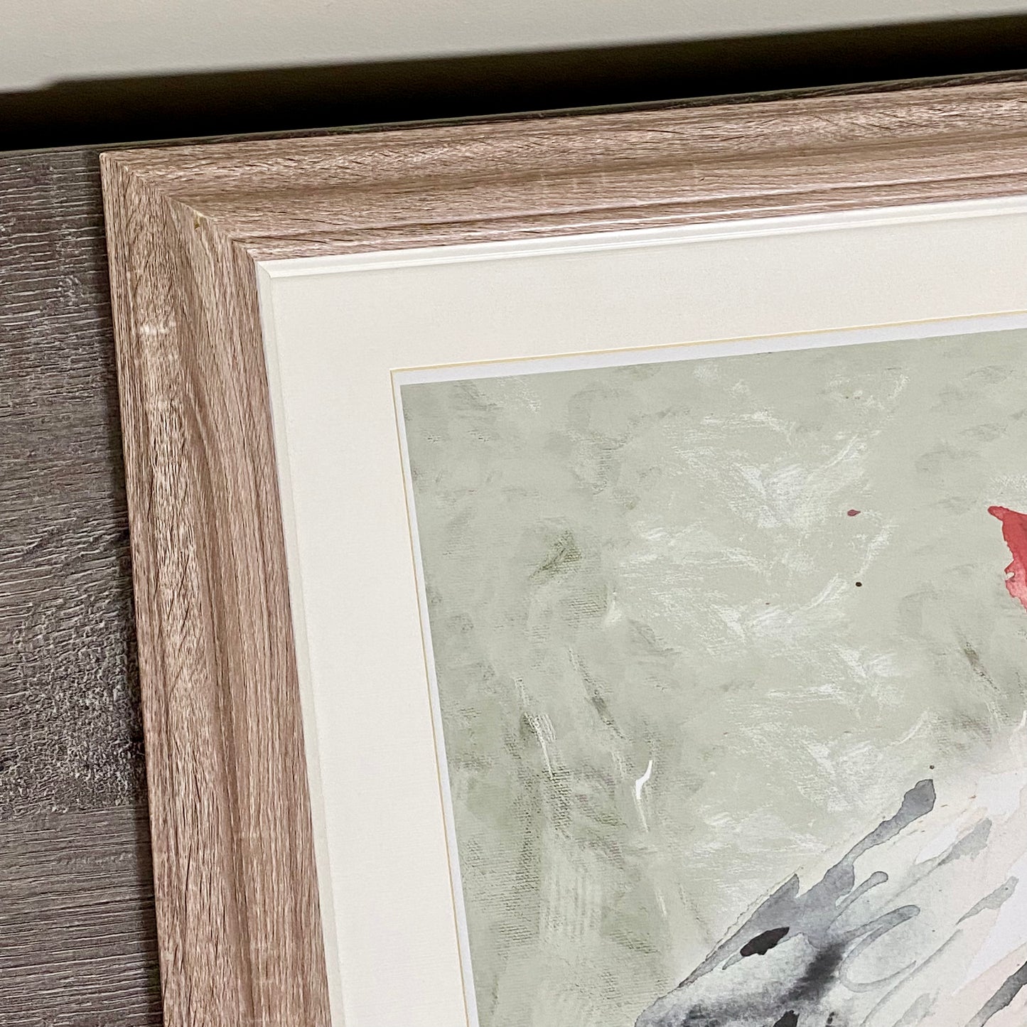 Two Roosters Chick Flick Chickens Watercolour Art Print Signed Olivia Athen