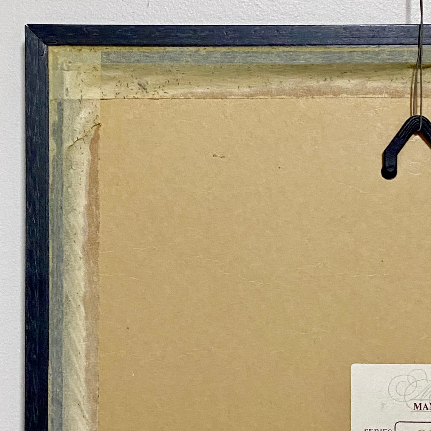 Vintage The Bachelors Ducks Litho Print Plate Signed Art LaMay Framed & Glazed