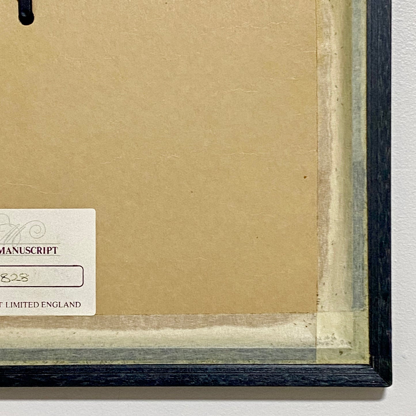 Vintage The Bachelors Ducks Litho Print Plate Signed Art LaMay Framed & Glazed