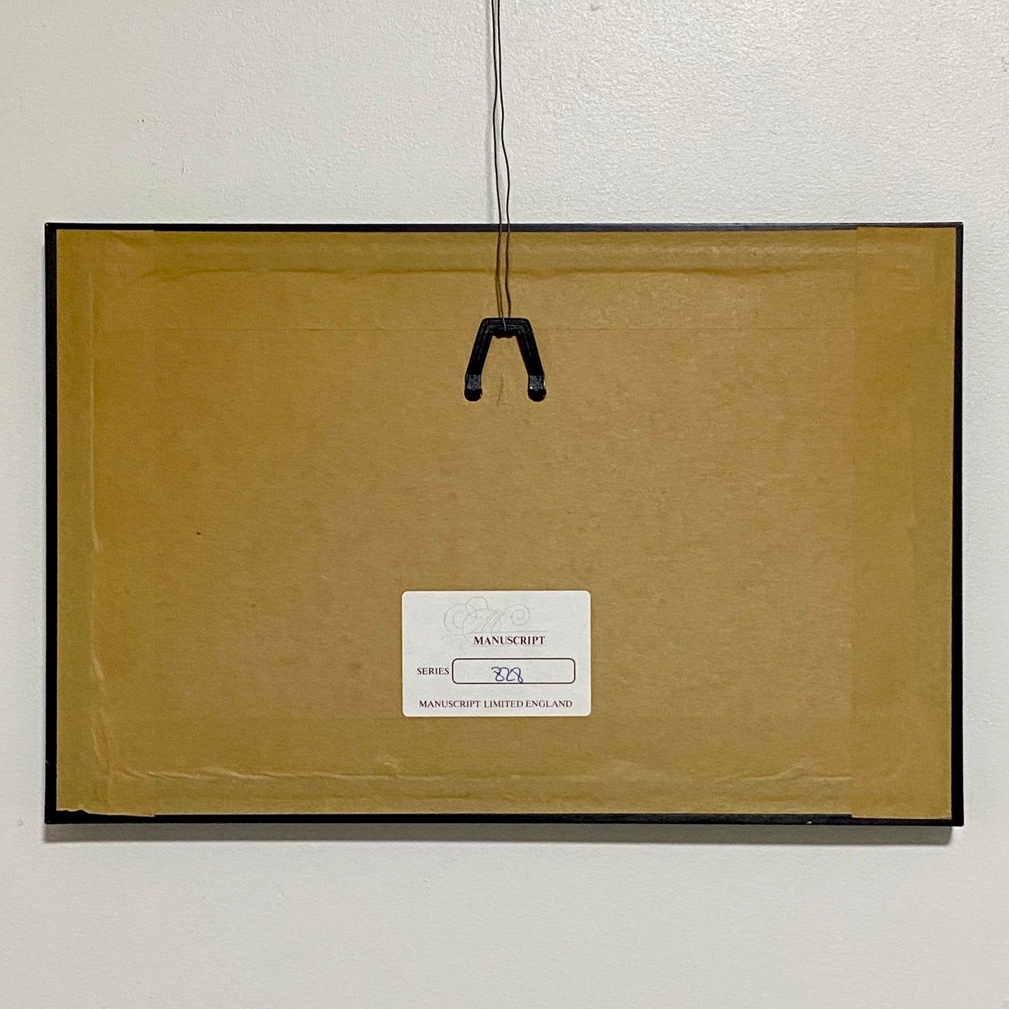 Vintage The Kids Duck Ducks Litho Print Plate Signed Art LaMay Framed & Glazed