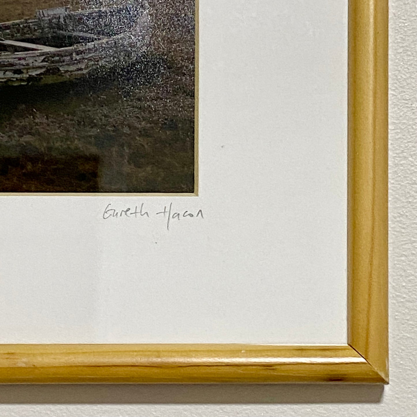 Vintage Breaking Dawn Brancaster Staithe Boat Photograph Print Signed & Framed