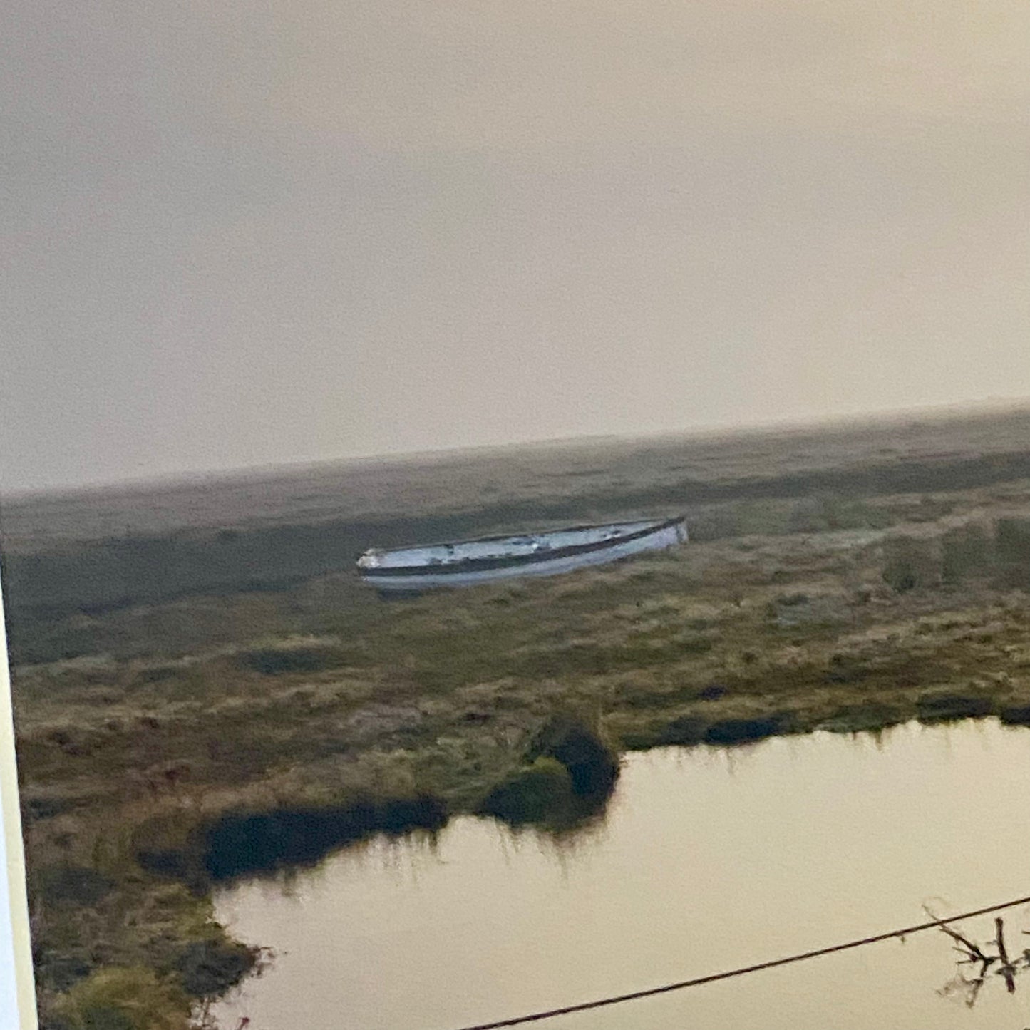 Vintage Breaking Dawn Brancaster Staithe Boat Photograph Print Signed & Framed