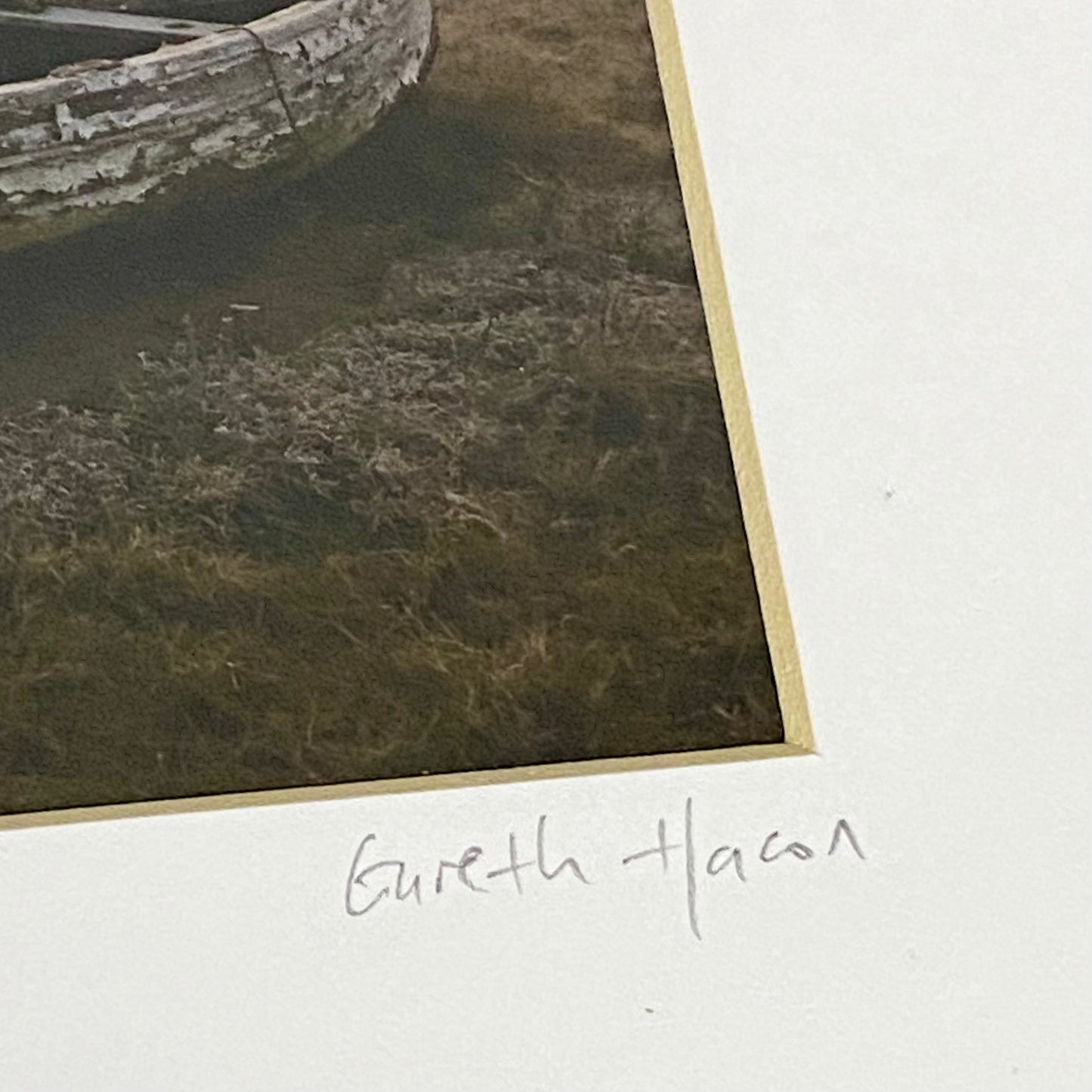 Vintage Breaking Dawn Brancaster Staithe Boat Photograph Print Signed & Framed