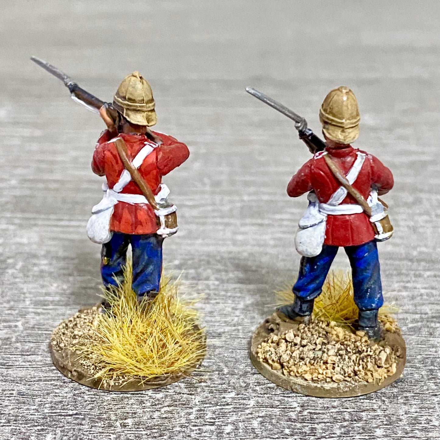 2x 28mm 24th Regiment Of Foot Painted Plastic Miniatures Zulu 1879 Wargaming #6