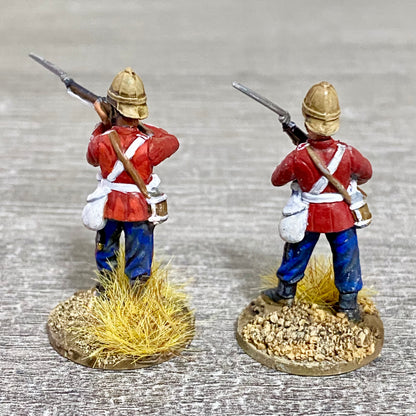 2x 28mm 24th Regiment Of Foot Painted Plastic Miniatures Zulu 1879 Wargaming #6