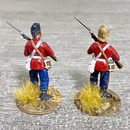 2x 28mm 24th Regiment Of Foot Painted Plastic Miniatures Zulu 1879 Wargaming #10