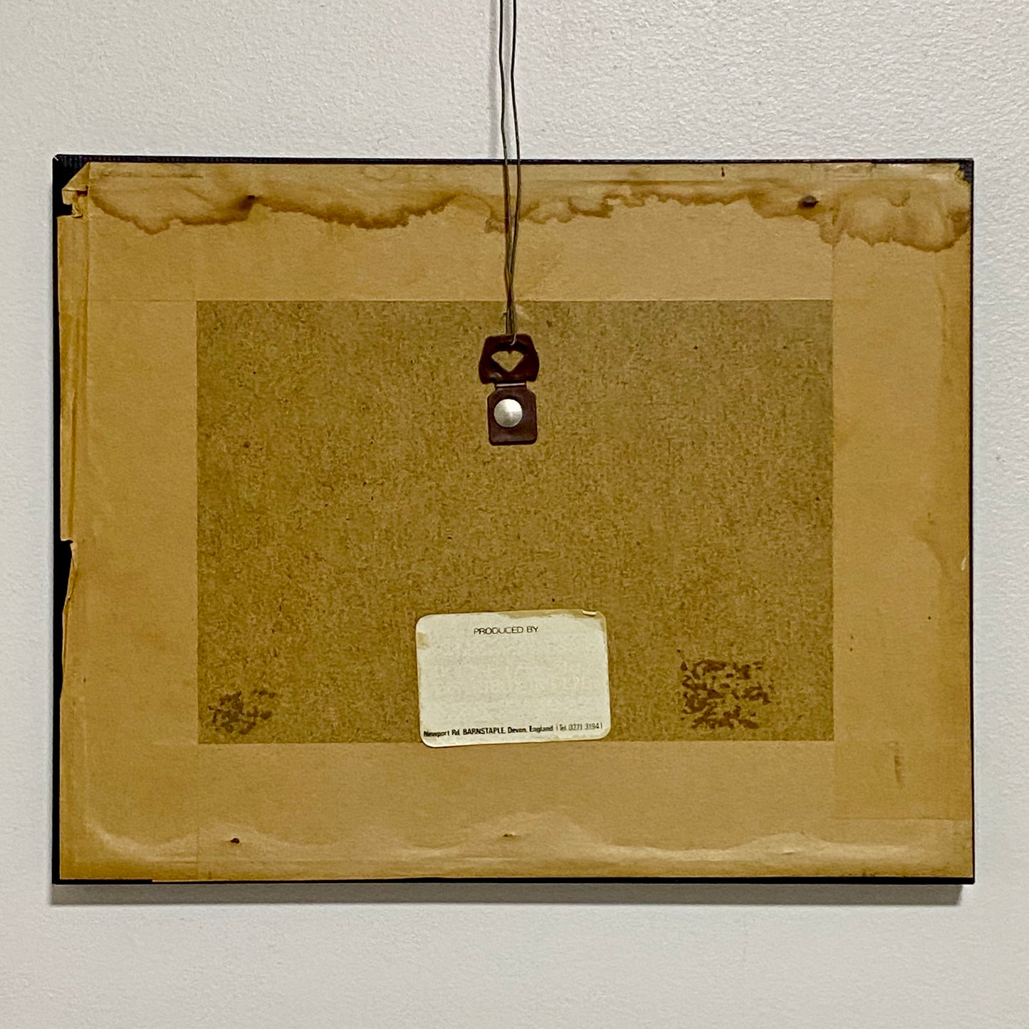 Vintage HMS Calliope Royal Navy Ship 1890 Art Print On Board Framed With Glazing