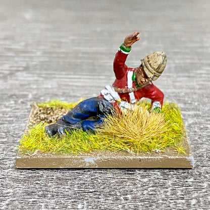 28mm 24th Regiment Of Foot Painted Plastic Miniatures Zulu 1879 Wargaming Fig #1