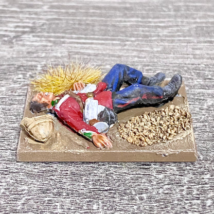 28mm 24th Regiment Of Foot Painted Plastic Miniatures Zulu 1879 Wargaming Fig #2