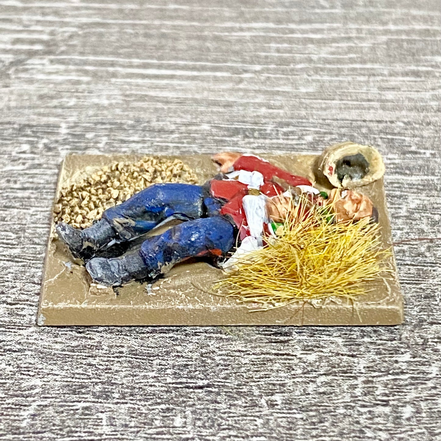 28mm 24th Regiment Of Foot Painted Plastic Miniatures Zulu 1879 Wargaming Fig #2