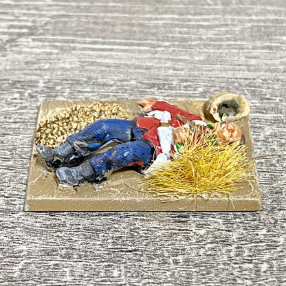 28mm 24th Regiment Of Foot Painted Plastic Miniatures Zulu 1879 Wargaming Fig #2