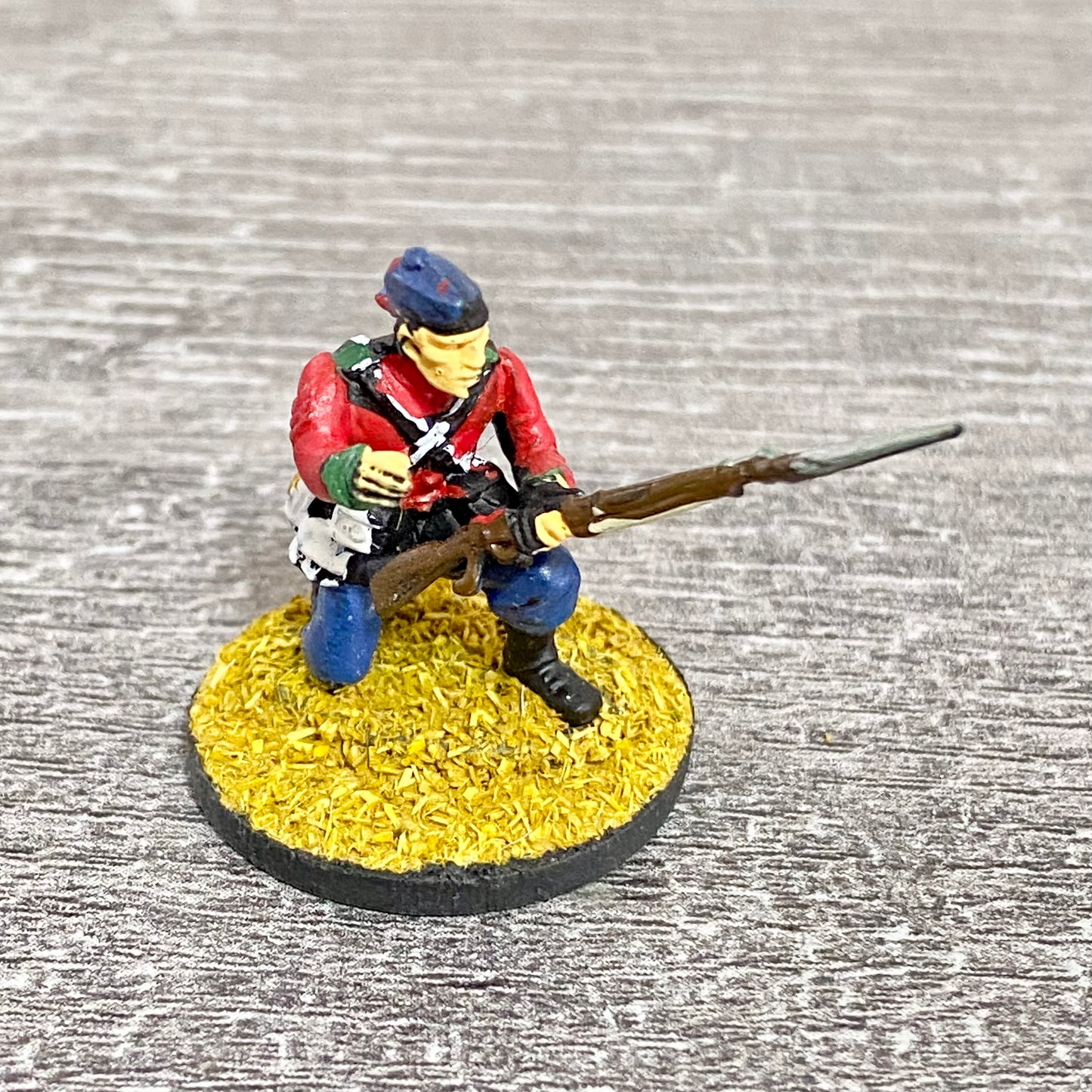 1x 28mm 24th Regt Of Foot Painted Plastic Miniatures Zulu 1879 Warlord Games #14