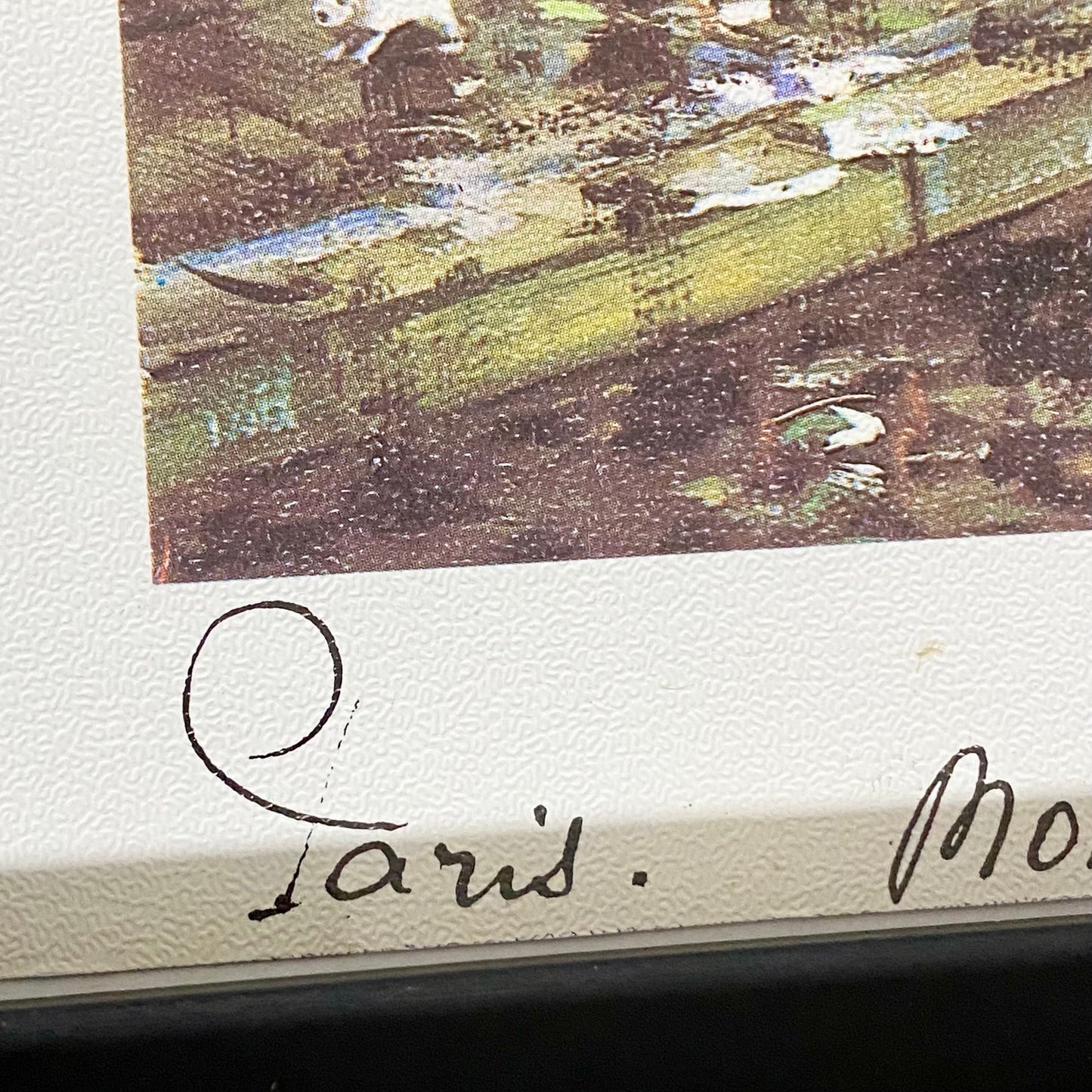 Vintage Place Du Tertre Paris Art Print By Jacques Chardon Framed With Glazing