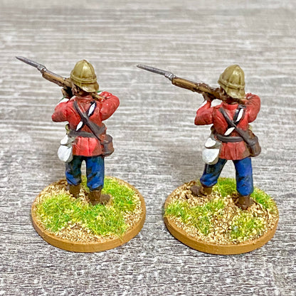 2x 28mm 24th Regt Of Foot Painted Plastic Miniatures Zulu 1879 War Games #8