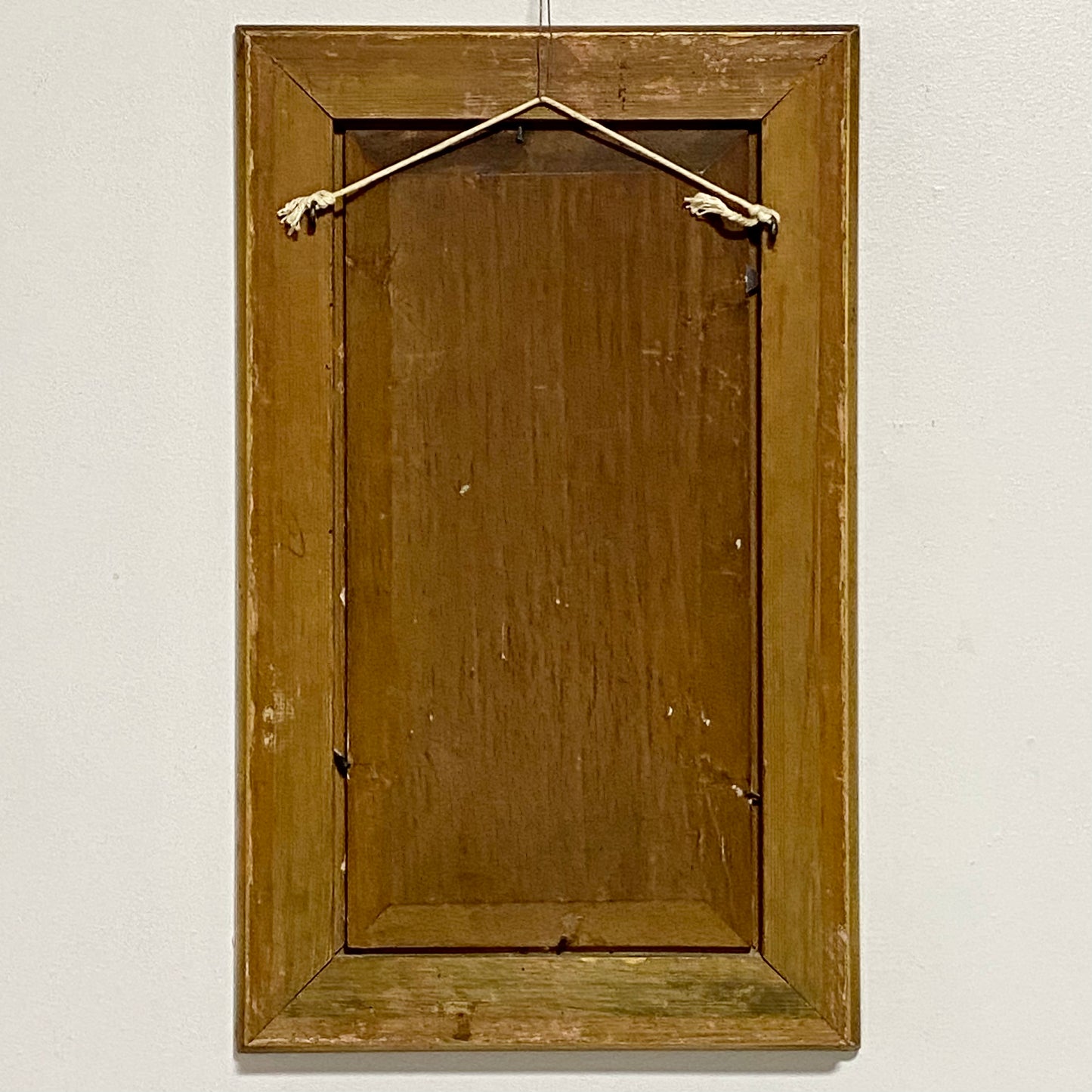 Antique Portrait Of Lady Holding Flowers Oil On Board Painting Victorian Framed