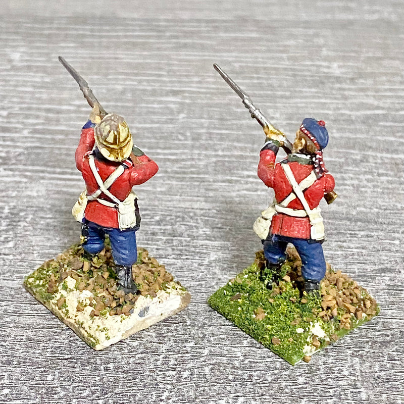 2x 28mm 24th Regt Of Foot Painted Plastic Miniatures Zulu 1879 Warlord Games #3
