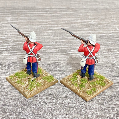 2x 28mm 24th Regt Of Foot Painted Plastic Miniatures Zulu 1879 Warlord Games #15