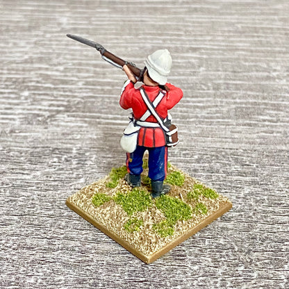 1x 28mm 24th Regt Of Foot Painted Plastic Miniature Zulu 1879 Warlord Games #28