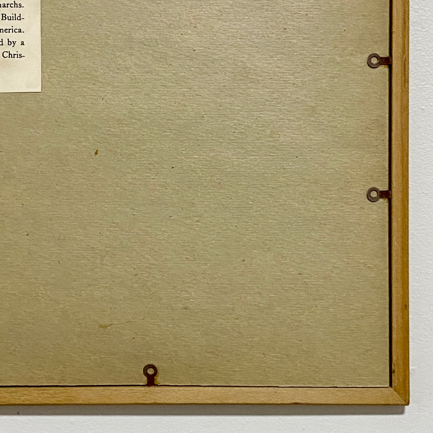 Vintage Wren Building Williamsburg Virginia Pencil Sketch Print Charles H Overly