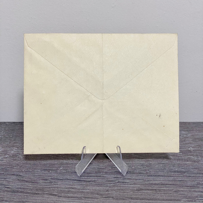 GB King George VI 2 1/2d Blue Cover Kent Stamped Envelope N.A.T.D. Dance Rare