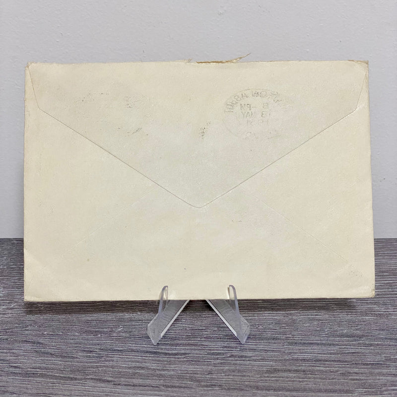 1951 GB King George VI 2 1/2d Red Stamped Envelope Cover Devon Law 13 May Rare