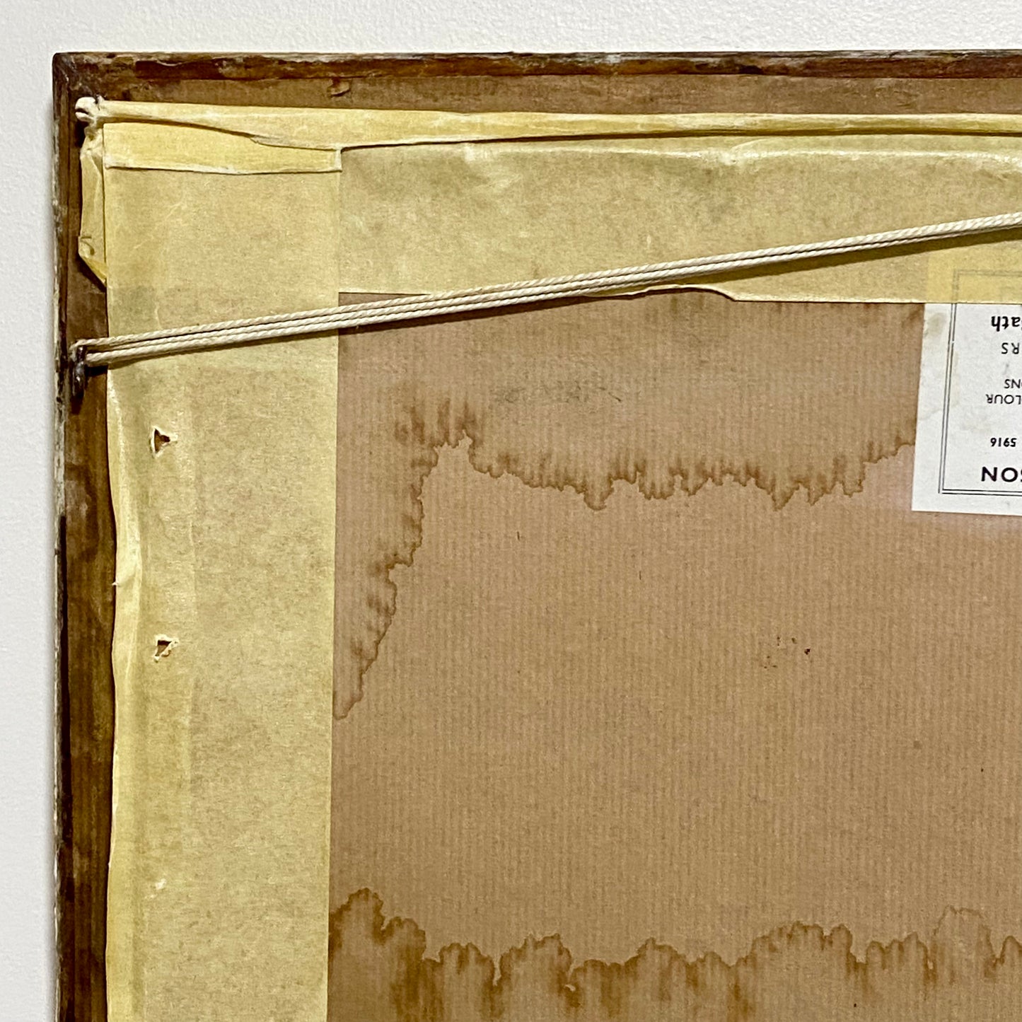 Antique View from the Castle Hill Hastings Original Hand Coloured Aquatint 1822