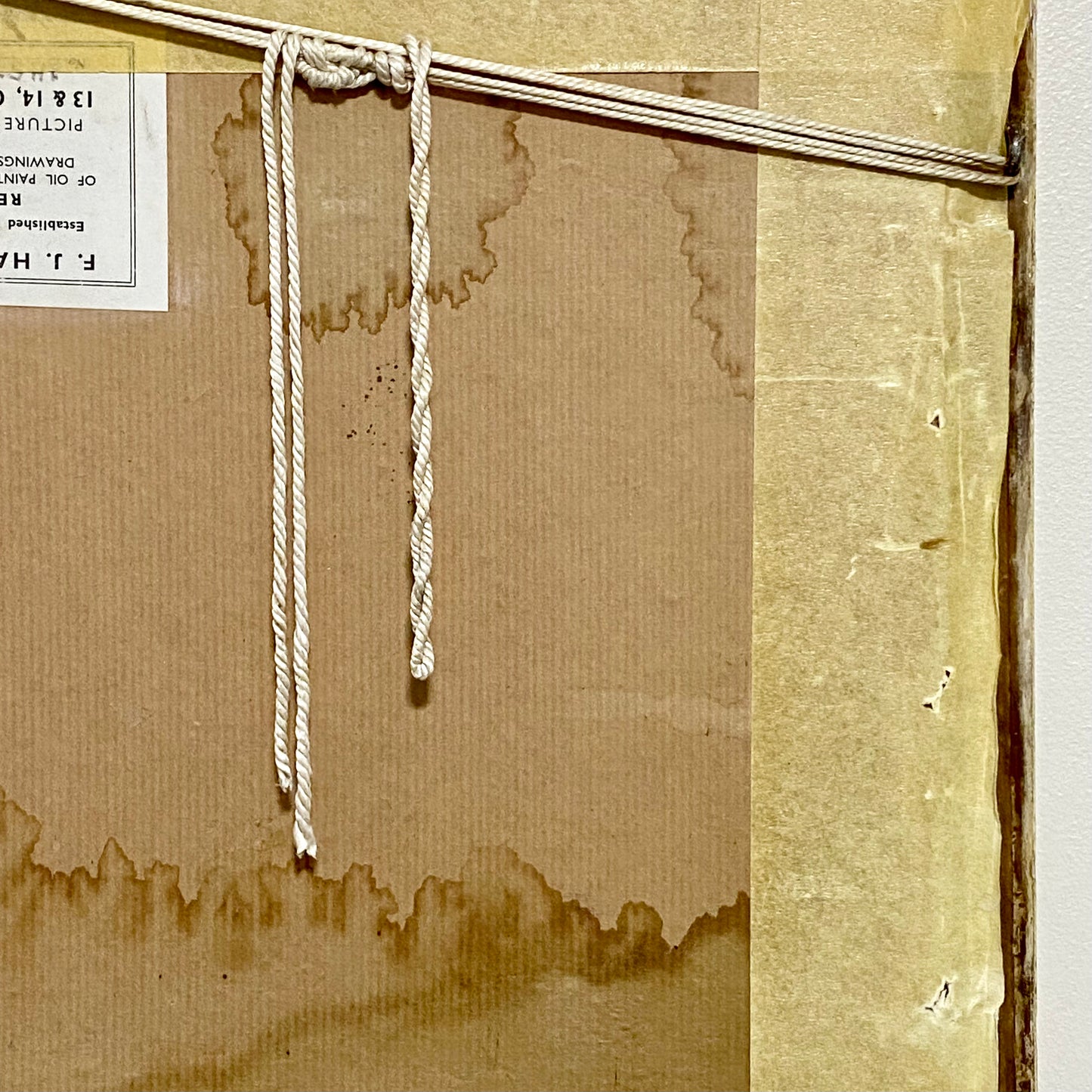 Antique View from the Castle Hill Hastings Original Hand Coloured Aquatint 1822