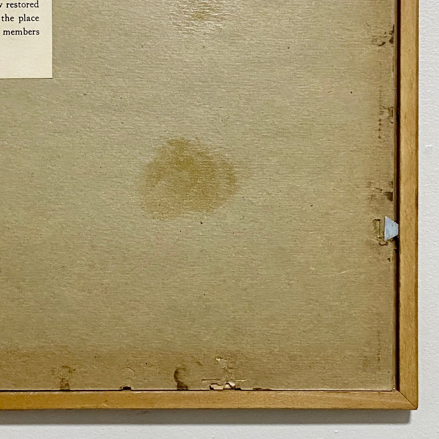 Vintage Bruton Parish Church Williamsburg Virginia Sketch Print Charles H Overly