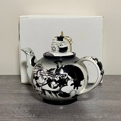 Lenox Classics Disney Showcase Collection Teapot Cardew Design Steamboat Willie
