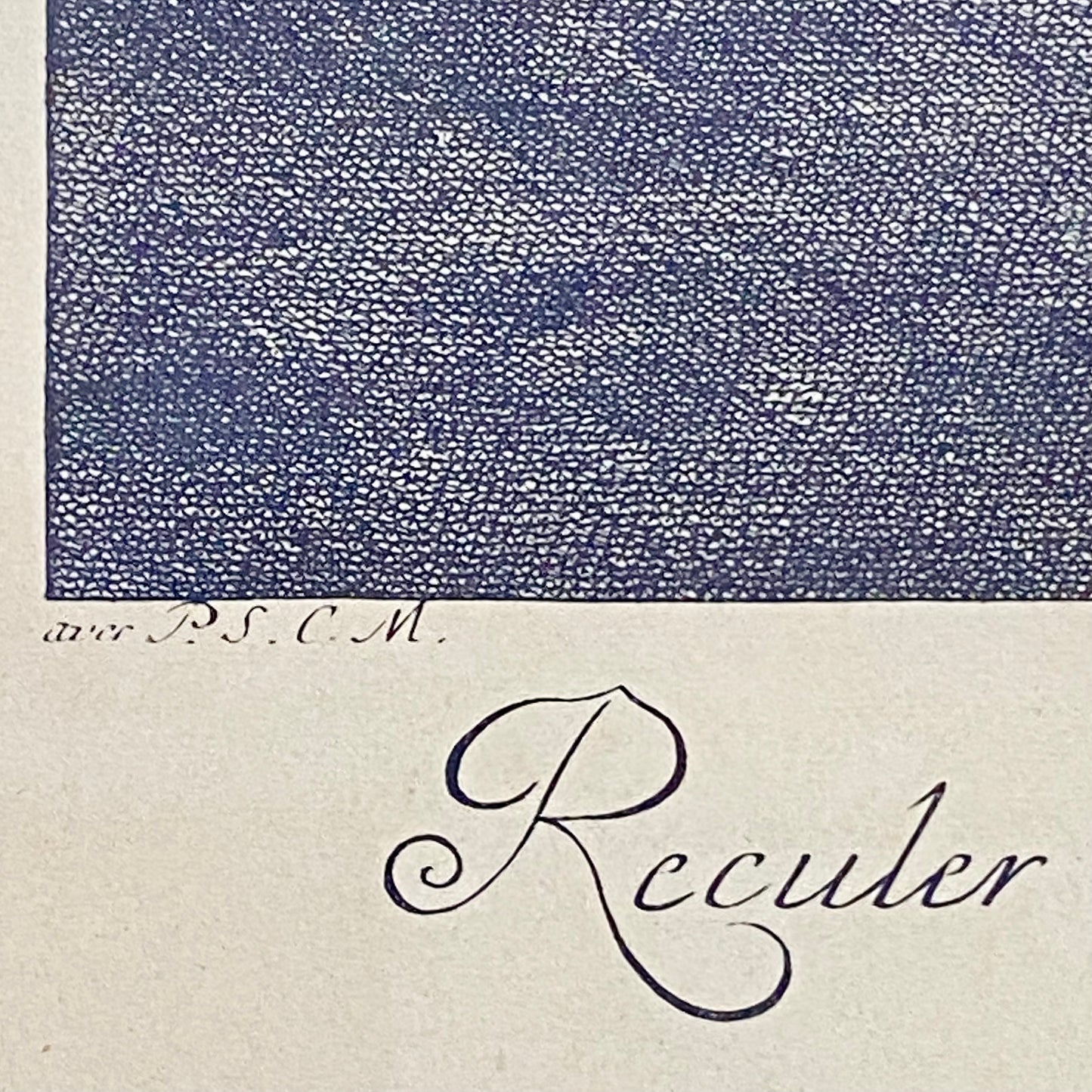 18th Century Reculer à la Muraille Copperplate Engraving Johann Elias Ridinger