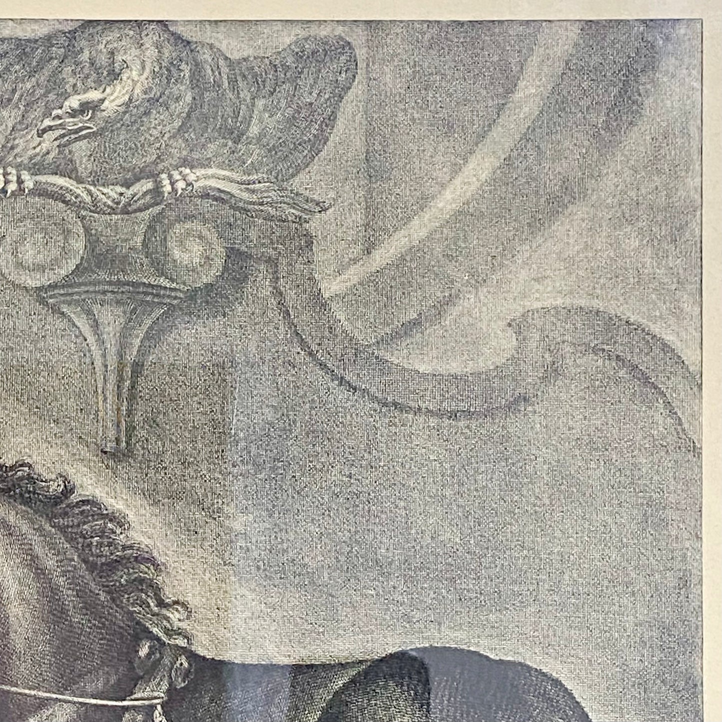 18th Century Le Trot à la Corde à Gauche Copperplate Engraving Johann Ridinger