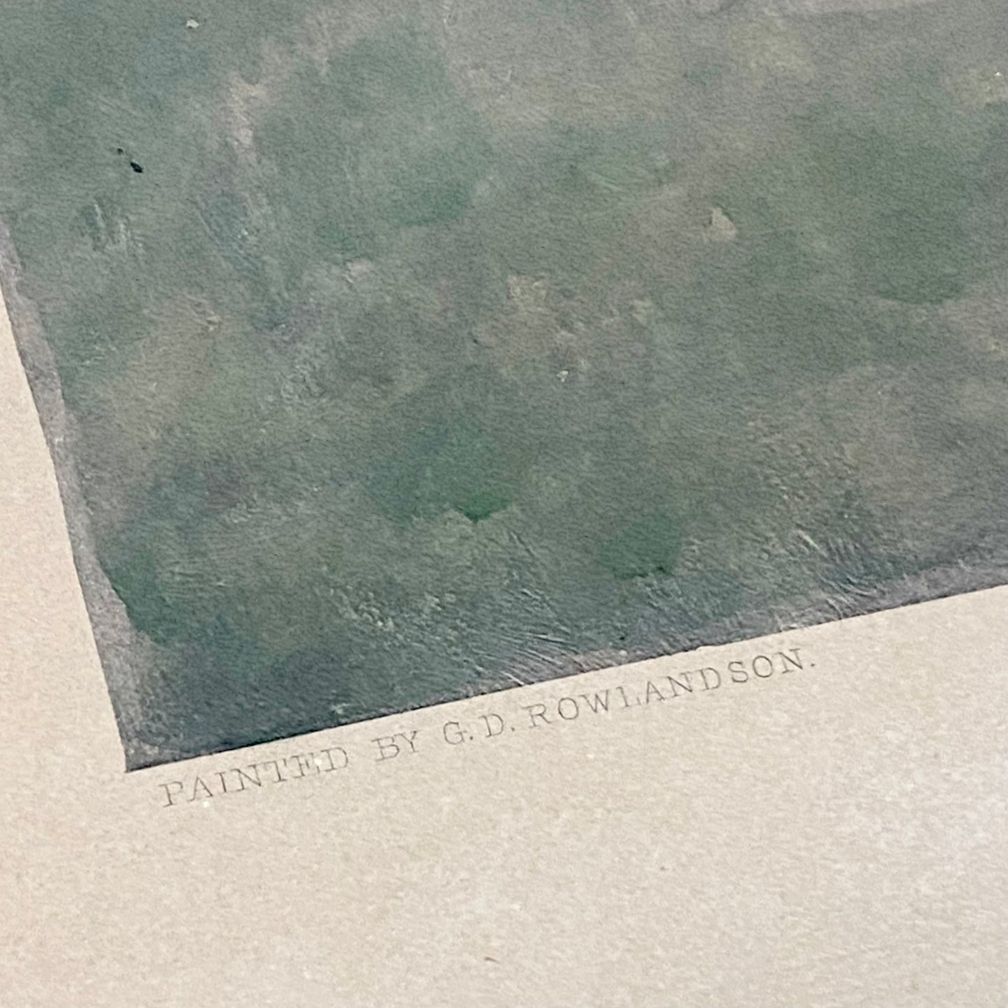 Antique The First Fence Grand National Litho Print 1903 By G D Rowlandson Framed