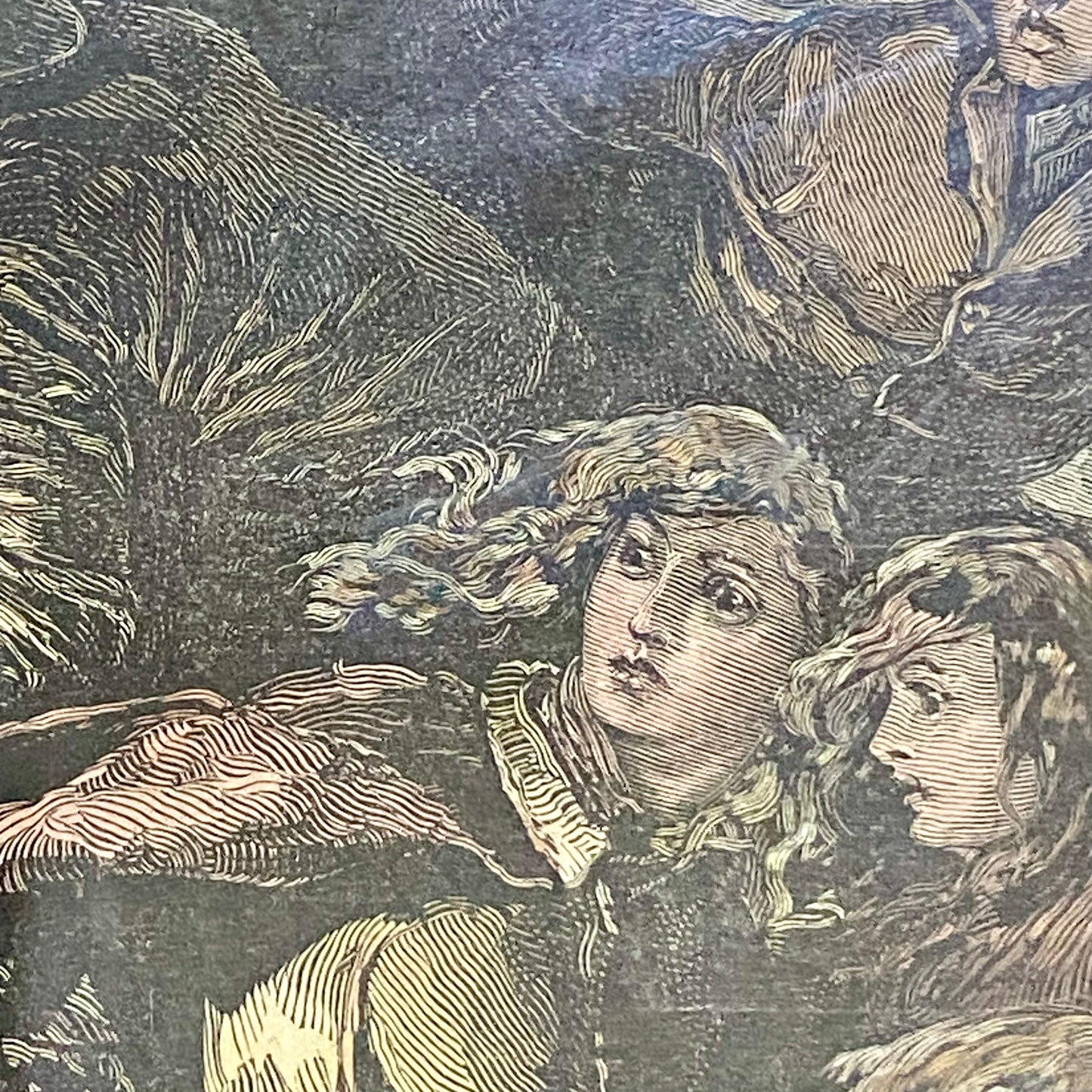 A Cry For Help The Life-Line From The Shore Engraving Illustration London 1887