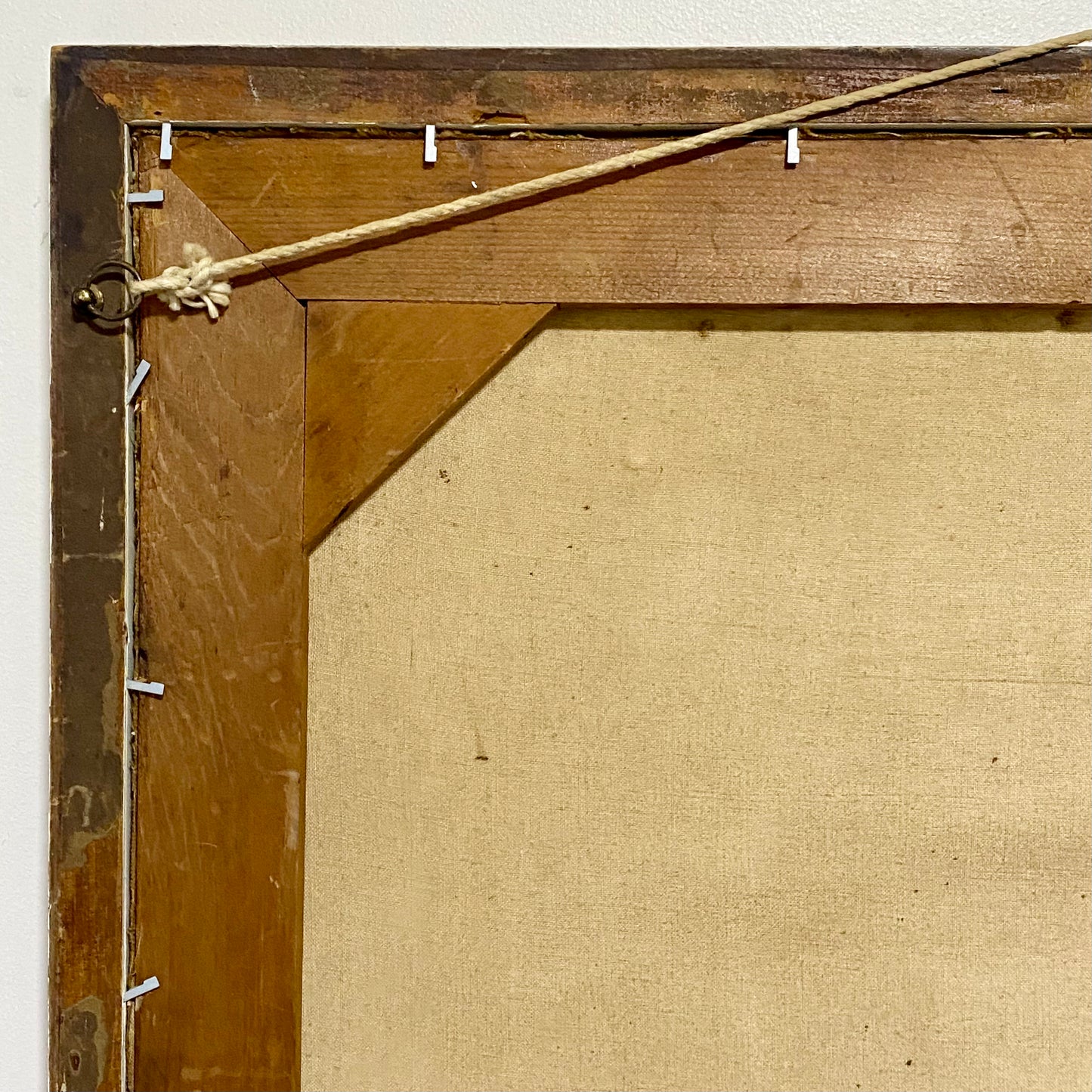 Vintage Moonlit Seascape With Boats Oil On Canvas Painting Signed Holman Framed