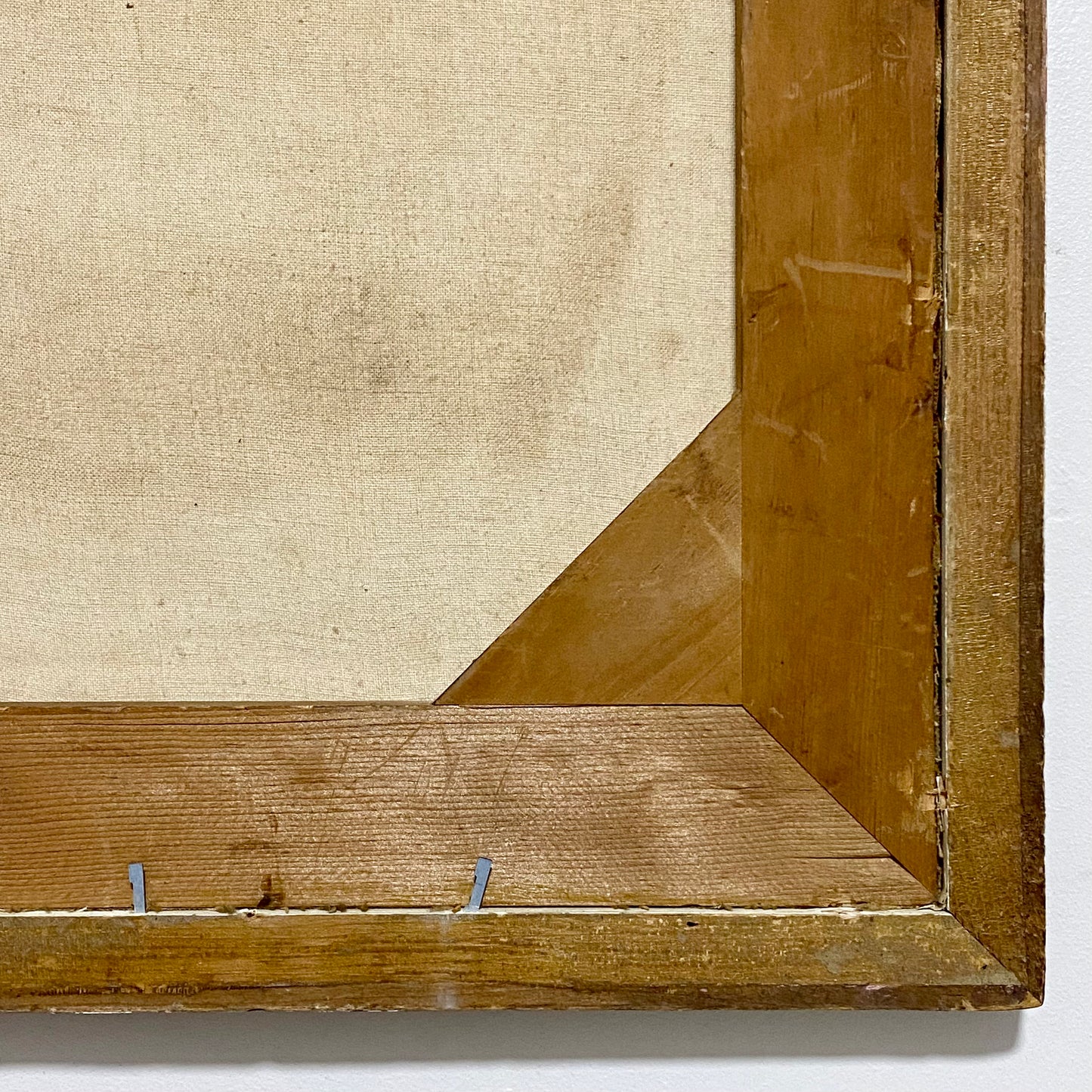 Vintage Moonlit Seascape With Boats Oil On Canvas Painting Signed Holman Framed