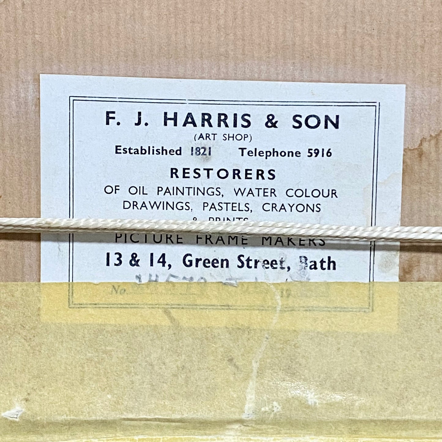 Antique View from the Castle Hill Hastings Original Hand Coloured Aquatint 1822