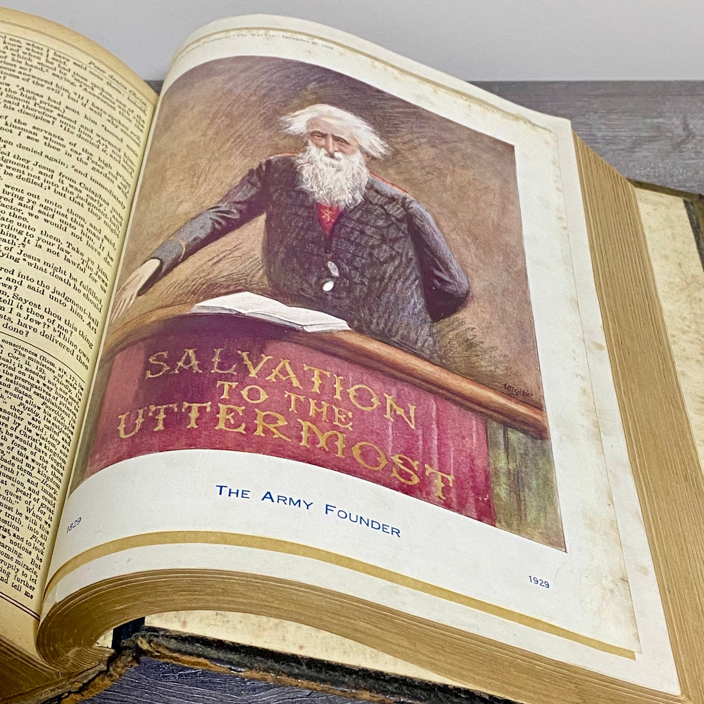 Antique Giant The Holy Bible Edited By Rev. John Eadie Illustrated Circa 1880s