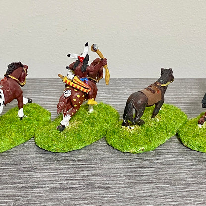 25mm ACW North American Natives Painted Metal Dixon Miniatures War Games 11 Figs