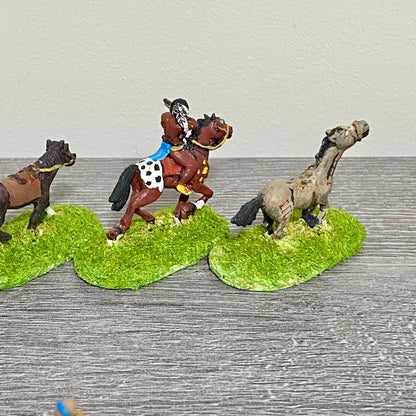 25mm ACW North American Natives Painted Metal Dixon Miniatures War Games 11 Figs