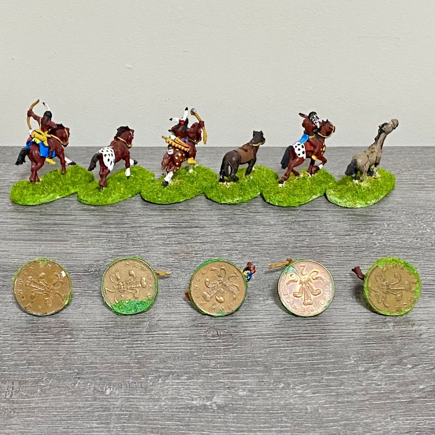 25mm ACW North American Natives Painted Metal Dixon Miniatures War Games 11 Figs