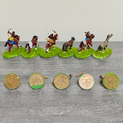 25mm ACW North American Natives Painted Metal Dixon Miniatures War Games 11 Figs