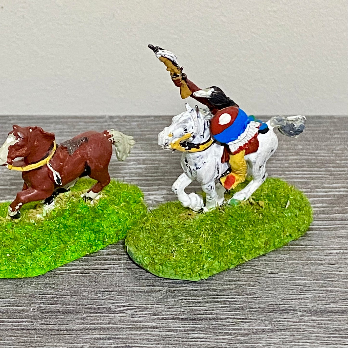 25mm ACW North American Natives Painted Metal Dixon Miniatures War Games 9 Figs