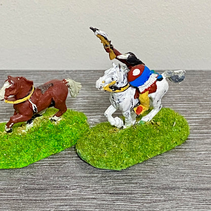 25mm ACW North American Natives Painted Metal Dixon Miniatures War Games 9 Figs