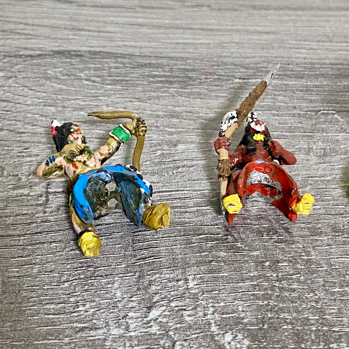 25mm ACW North American Natives Painted Metal Dixon Miniatures War Games 6 Figs