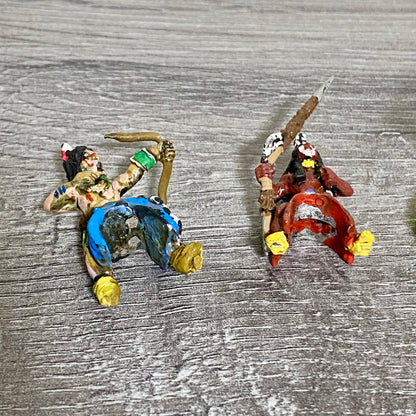 25mm ACW North American Natives Painted Metal Dixon Miniatures War Games 6 Figs