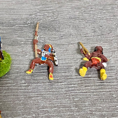 25mm ACW North American Natives Painted Metal Dixon Miniatures War Games 6 Figs